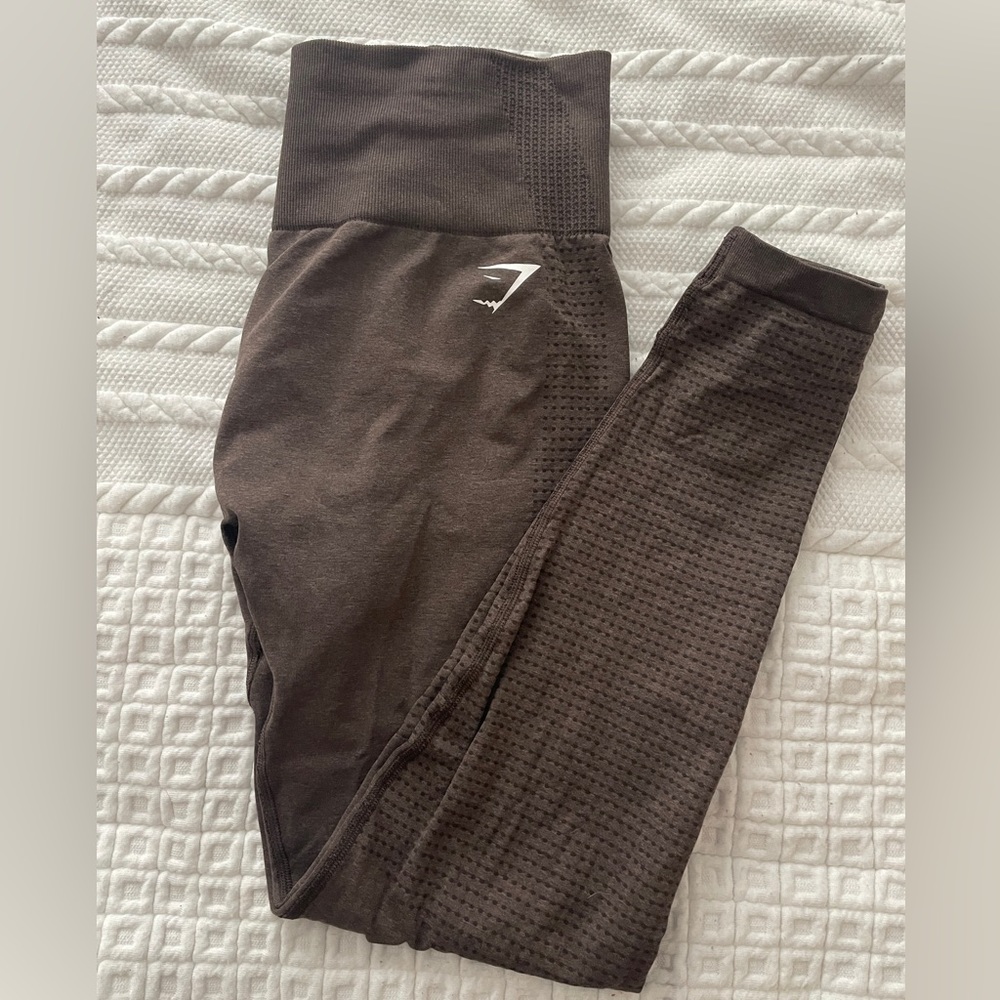 Gymshark Vital Seamless 2.0 Leggings - Brown Marl